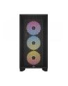 corsair Korsarz | Obudowa komputera ze szkła hartowanego RGB | 3000D | Czarny | Wieża środkowa | Zasilacz w zestawie Nie | Format ATX - nr 2