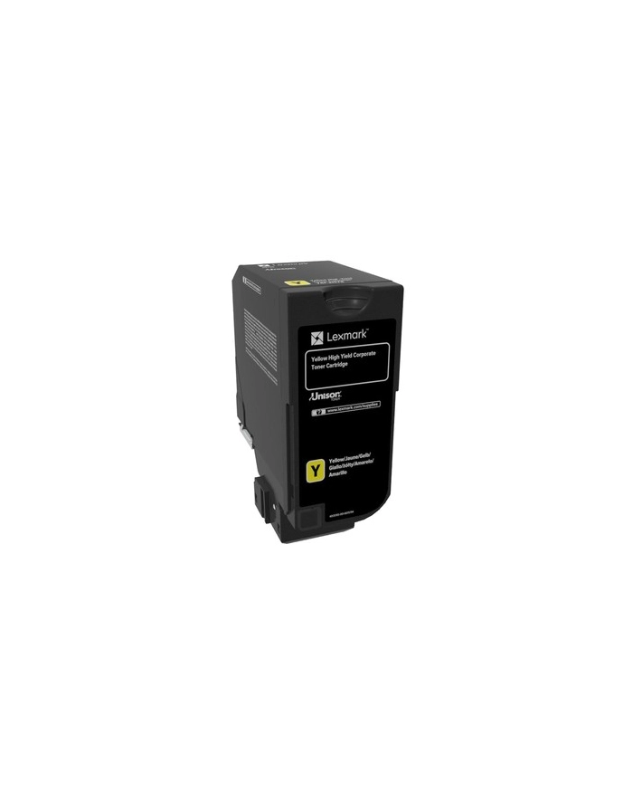 lexmark CORPORATE-TONER CARTR YELLOW/12K PAGES F CS725 główny