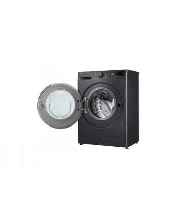 LG | Pralka | F2WR508S2M | Klasa efektywności energetycznej A-10% | Załadunek od przodu | Pojemność prania 8 kg | 1200 obr/min | Głębokość 48 cm | Szerokość 60 cm | DOPROWADZIŁO | Środkowa czerń nr 2