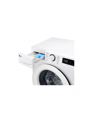 LG | Pralka | F2WR508SWW | Klasa efektywności energetycznej A-10% | Załadunek od przodu | Pojemność prania 8 kg | 1200 obr/min | Głębokość: 47,5 cm | Szerokość 60 cm | Wyświetlacz | DOPROWADZIŁO | Funkcja pary | Napęd bezpośredni | Biały nr 2