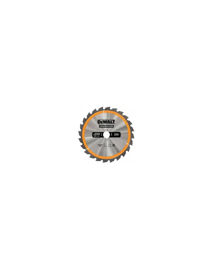 dewalt - osprzęt tarcze do pilarek ręcznych 250x30mm 24t główny