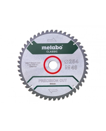 METABO PIŁA TARCZOWA HW/CT 254x30x48Z nr 1