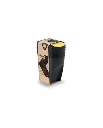 prosperplast KED-EN KOSZ NA ŚMIECI SORTIBOX 35L SET 3 - CZARNY RECYKLING nr 1