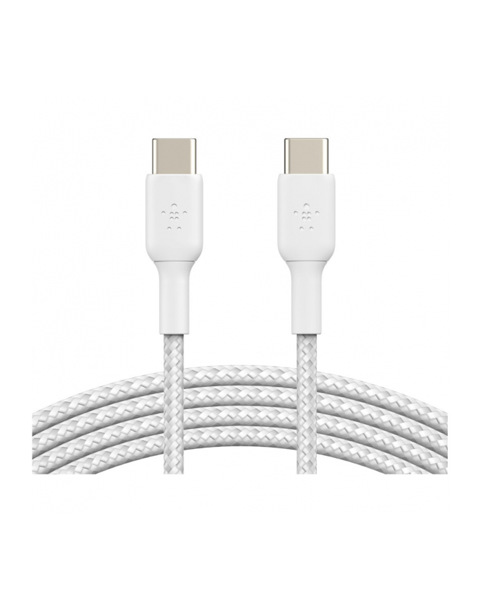 Belkin CAB004BT1MWH kabel USB 1 m USB C Biały główny