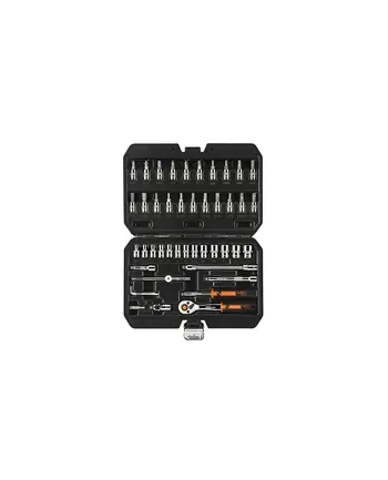 neo Klucze nasadowe, 1/4”, CrV, zestaw 46 szt nr 1
