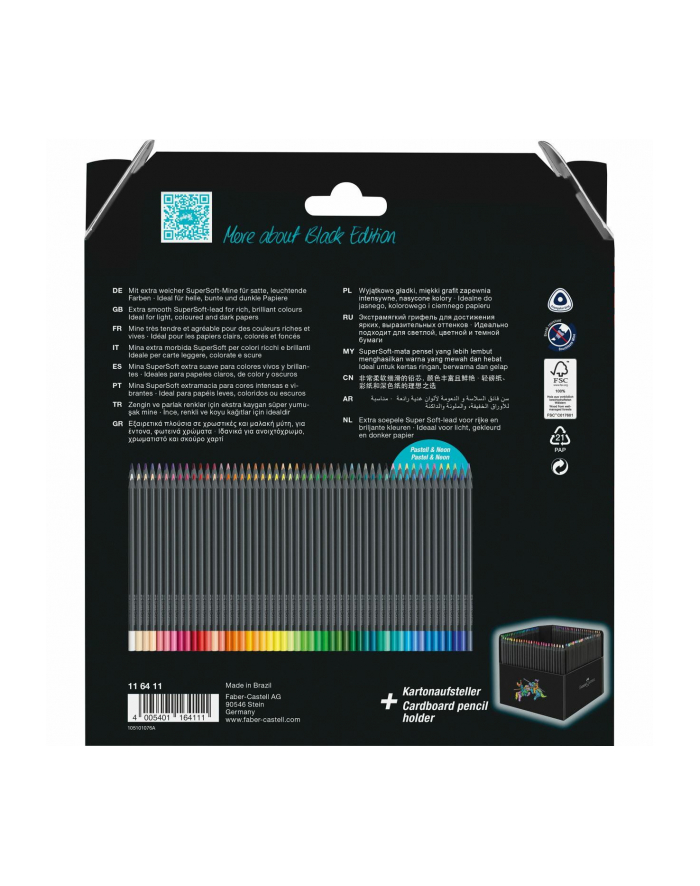 faber-castell Kredki tr?jk?tne Black Edition 100 kolor?w główny