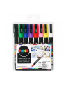 Markery pastelowe PC-1MR Soft 8 kolor?w POSCA UNI - nr 1
