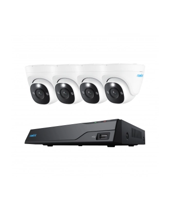 Reolink Nvs8-8Md4 Lan Ip-Zestaw Monitorujący 8-Kanałowy Z 4 Kamerami nr 2