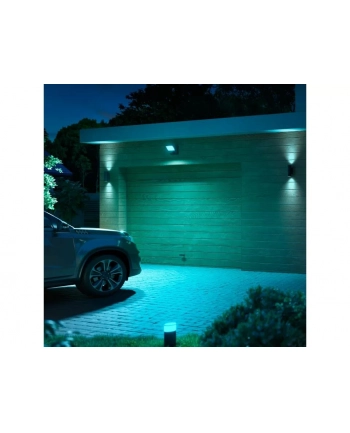 Kamera IP zewnętrzna PHILIPS HUE Secure z reflektorem i czujnikiem ruchu czarna (929003608801) nr 1