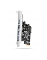 axagon PC(wersja europejska)-430RS Kontroler PCIe 4x port USB 3.2 GEN 1, UASP, chipset  Renesas, 15-pin SATA zasilacz - nr 13