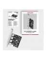 axagon PC(wersja europejska)-430RS Kontroler PCIe 4x port USB 3.2 GEN 1, UASP, chipset  Renesas, 15-pin SATA zasilacz - nr 31