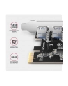 axagon PC(wersja europejska)-430RS Kontroler PCIe 4x port USB 3.2 GEN 1, UASP, chipset  Renesas, 15-pin SATA zasilacz - nr 42