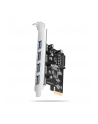 axagon PC(wersja europejska)-430RS Kontroler PCIe 4x port USB 3.2 GEN 1, UASP, chipset  Renesas, 15-pin SATA zasilacz - nr 7