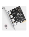 axagon PC(wersja europejska)-430RS Kontroler PCIe 4x port USB 3.2 GEN 1, UASP, chipset  Renesas, 15-pin SATA zasilacz - nr 9
