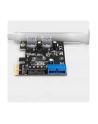 axagon PC(wersja europejska)-232RS Kontroler PCIe 2+2x port USB 3.2 GEN 1, UASP, SP ' LP 15-pin SATA zasilacz - nr 26