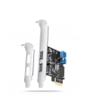 axagon PC(wersja europejska)-232RS Kontroler PCIe 2+2x port USB 3.2 GEN 1, UASP, SP ' LP 15-pin SATA zasilacz - nr 39