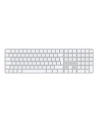 Klawiatura Magic Keyboard z Touch ID i polem numerycznym dla modeli Maca z czipem Apple - angielski (międzynarodowy) - białe klawisze - nr 8