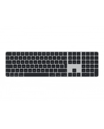 Klawiatura Magic Keyboard z Touch ID i polem numerycznym dla modeli Maca z czipem Apple - angielski (międzynarodowy) - czarne klawisze
