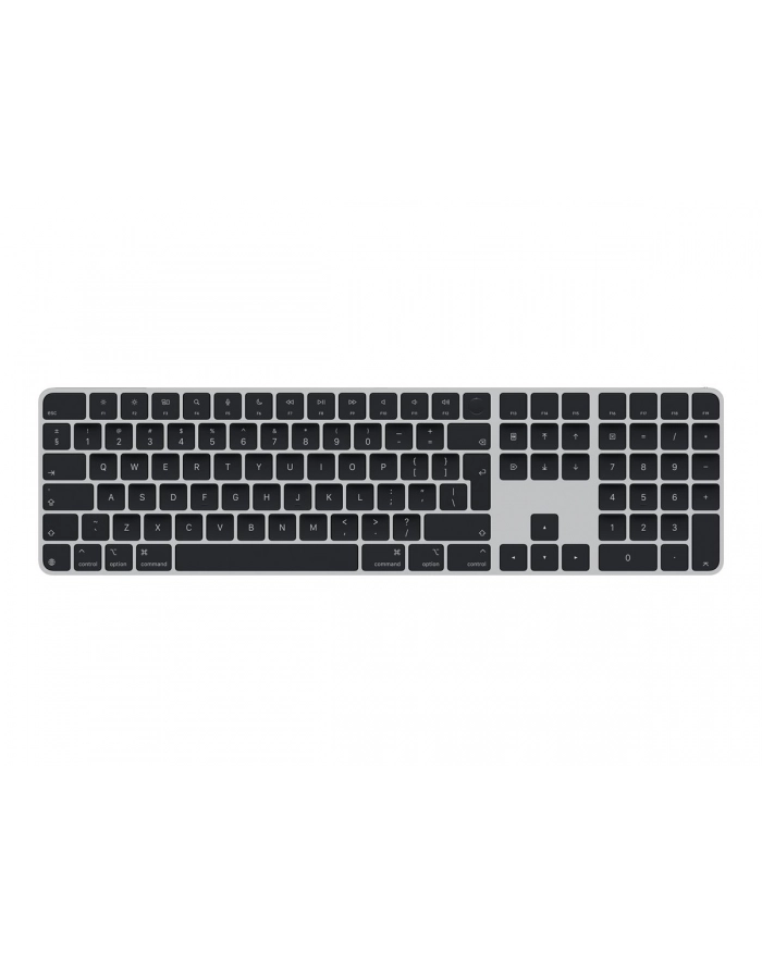 Klawiatura Magic Keyboard z Touch ID i polem numerycznym dla modeli Maca z czipem Apple - angielski (międzynarodowy) - czarne klawisze główny