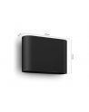 PHILIPS HUE Kinkiet Dymera czarny (929003665001) - nr 6