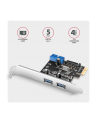 axagon PC(wersja europejska)-232RS Kontroler PCIe 2+2x port USB 3.2 GEN 1, UASP, SP ' LP 15-pin SATA zasilacz - nr 12