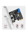 axagon PC(wersja europejska)-232RS Kontroler PCIe 2+2x port USB 3.2 GEN 1, UASP, SP ' LP 15-pin SATA zasilacz - nr 15