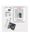 axagon PC(wersja europejska)-232RS Kontroler PCIe 2+2x port USB 3.2 GEN 1, UASP, SP ' LP 15-pin SATA zasilacz - nr 17