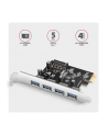 axagon PC(wersja europejska)-430RS Kontroler PCIe 4x port USB 3.2 GEN 1, UASP, chipset  Renesas, 15-pin SATA zasilacz - nr 35