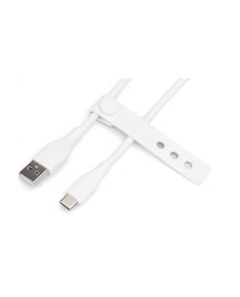 digitus Kabel zasilający silikonowy USB-A - USB-C, USB 2.0 60W, 0,5m Biały