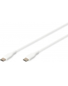 digitus Kabel zasilający silikonowy USB-C - USB-C, USB 2.0 60W, 0,5m Biały - nr 6