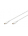 digitus Kabel zasilający silikonowy USB-C - USB-C, USB 2.0 60W, 1m Biały - nr 17