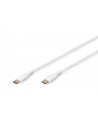 digitus Kabel zasilający silikonowy USB-C - USB-C, USB 2.0 60W, 2m Biały - nr 13