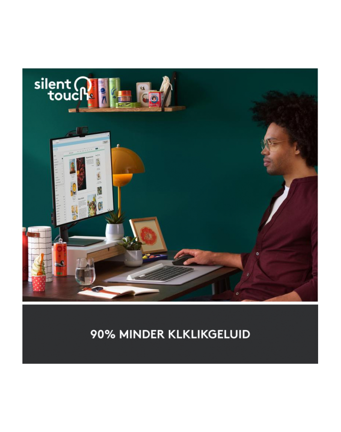 logitech Mysz bezprzewodowa M650 for Business Graphite 910-006274 główny