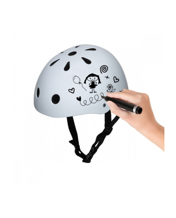 momi Kask MIMI  szary matowy