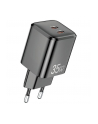 awei Ładowarka sieciowa GaN 35W 2xUSB-C PD65-(wersja europejska) Czarna - nr 1