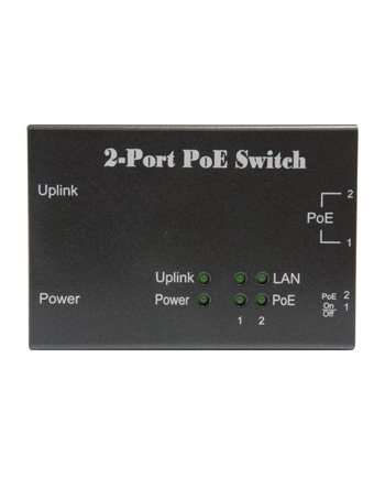 Levelone 3-Port Fast Ethernet PoE Switch - 2 PoE Outputs - 65W - Fast Ethernet (10/100) - Full duplex - Power over Ethernet (PoE (FEP0311W65)