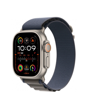 Apple Watch Ultra 2 GPS + Cellular Koperta 49mm z Tytanu Z Opaską Alpine W kolorze Indygo (MREK3CS/A)