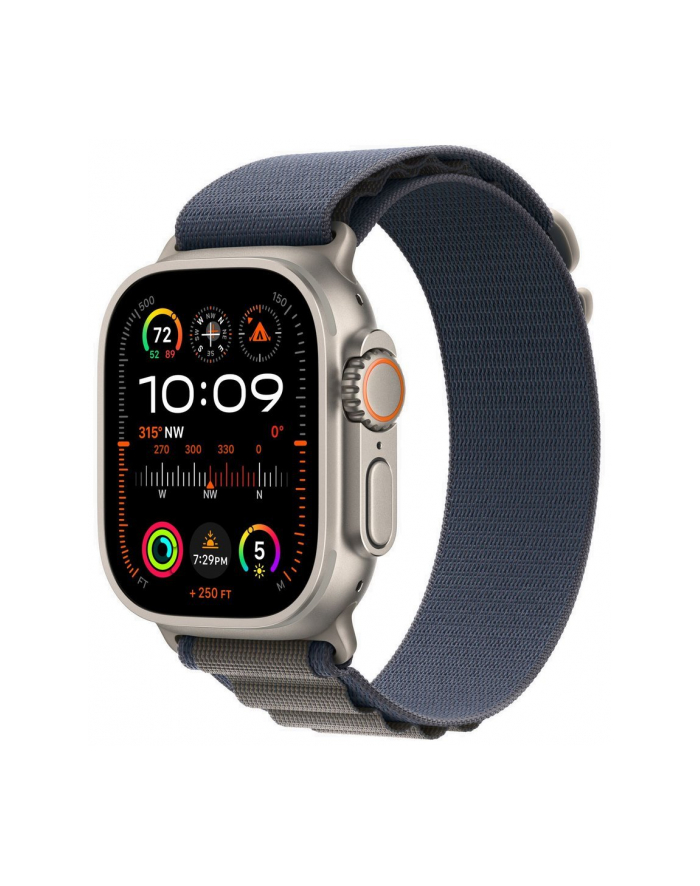 Apple Watch Ultra 2 GPS + Cellular Koperta 49mm z Tytanu Z Opaską Alpine W kolorze Indygo (MREK3CS/A) główny