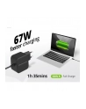 Conceptronic Ładowarka OZUL04BE 67W GaN USB-PD, wbudowany kabel USB-C - nr 10