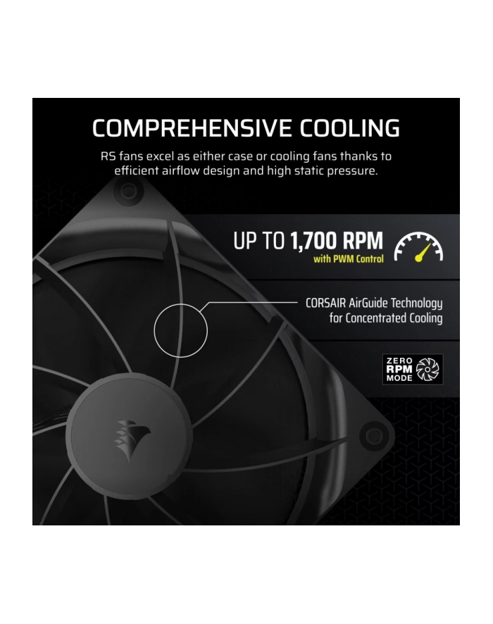 corsair Wentylator RS140 140mm Fan Single Pack główny
