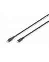 digitus Kabel zasilający silikonowy USB-C - Lightning, USB 2.0 60W, certyfikat MFI, 1m Czarny - nr 7
