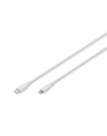 digitus Kabel zasilający silikonowy USB-C - Lightning, USB 2.0 60W, certyfikat MFI, 1m Biały - nr 6