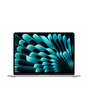 apple MacBook Air 13.6: MacBook Air: M3 8/8, 16GB, 256GB - Srebrny MC8H4ZE/A