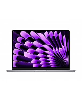 apple MacBook Air 15.3: M3 8/10, 16GB, 256GB  - Gwiezdna szarość MC9D4ZE/A