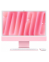 apple iMac 24 cale: M4 10/10, 24GB, 512GB SSD - Różowy - nr 1