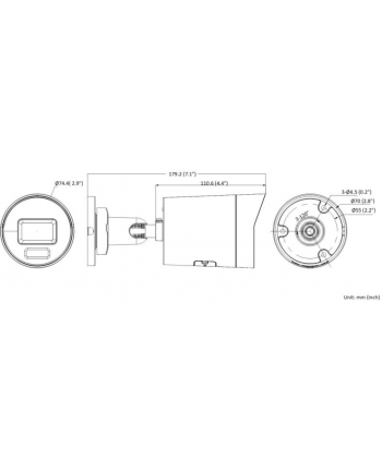 KAMERA IP HIKVISION DS-2CD2086G2H-IU(28mm)(eF)/BLACK nr 1