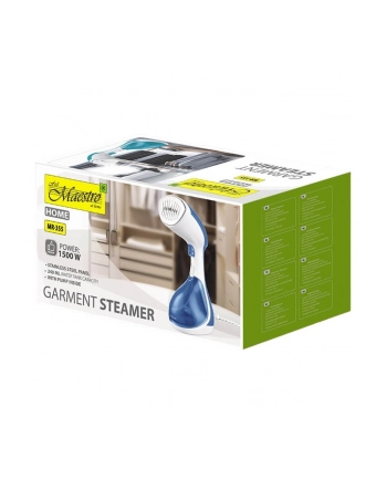 feel-maestro Parownica do ubrań 1500W  MR-355-BLUE Niebieska nr 1