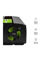 Przetwornica napięcia Green Cell PowerInverter LCD 12V 500W/1000W z wyświetlaczem - czysty sinus - nr 4