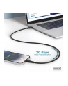 digitus Kabel połączeniowy silikonowy USB-C - USB-C, USB 4 Gen2 20G 8K 240W, 2m Czarny - nr 25