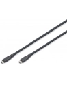 digitus Kabel połączeniowy silikonowy USB-C - USB-C, USB 4 Gen2 20G 8K 240W, 2m Czarny - nr 28